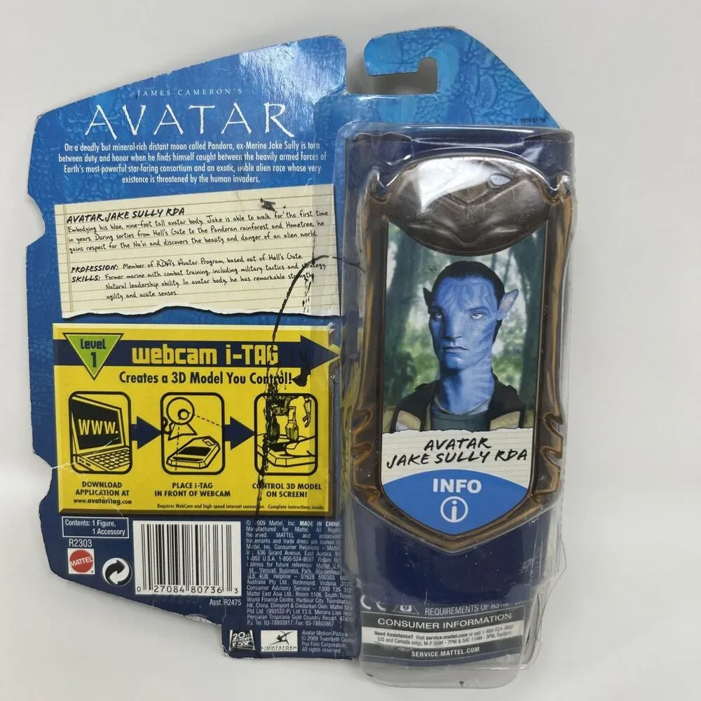 Mattel packaging has
